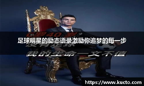 足球明星的励志语录激励你追梦的每一步