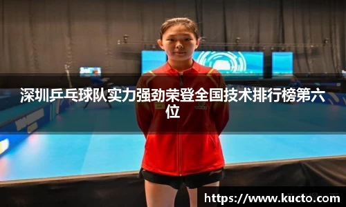 深圳乒乓球队实力强劲荣登全国技术排行榜第六位